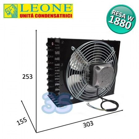 Condensatore elettroventilato RESA W 1880 -  LEONE ARCI